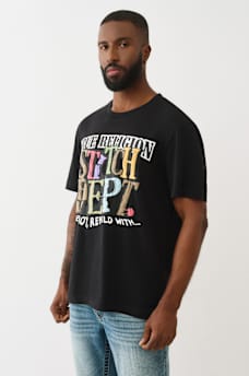 CAMISETA CON ESTAMPADO EN RELIEVE DESTROY AND REBUILD, image 3