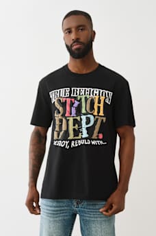 CAMISETA CON ESTAMPADO EN RELIEVE DESTROY AND REBUILD, image 1