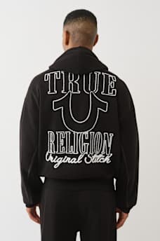 HORSESHOE APPLIQU&Eacute; ZIP HOODIE, image 1