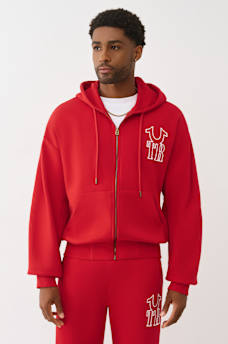HORSESHOE APPLIQU&Eacute; ZIP HOODIE, image 2