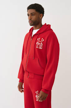 HORSESHOE APPLIQU&Eacute; ZIP HOODIE, image 3