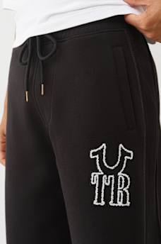 RIBBED LOGO BAGGY SWEATPANT, image 5