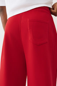 RIBBED LOGO BAGGY SWEATPANT, image 3