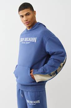 SUDADERA CON CAPUCHA CON CIERRES EN LAS MANGAS, image 4