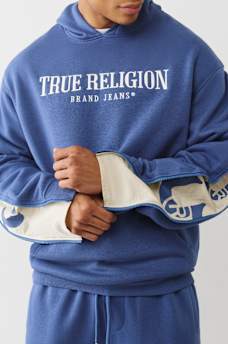 SUDADERA CON CAPUCHA CON CIERRES EN LAS MANGAS, image 5