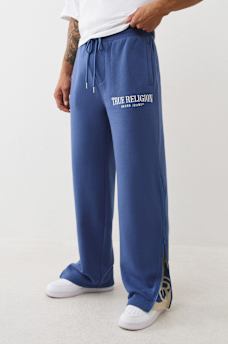 ZIP-UP BAGGY SWEATPANT, image 1