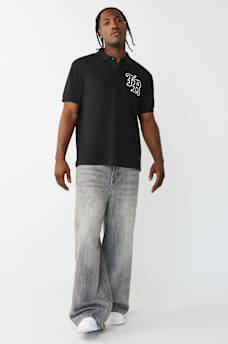 EMBROIDERED STITCH DEPT POLO SHIRT, image 6