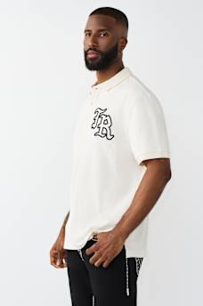 EMBROIDERED STITCH DEPT POLO SHIRT, image 3