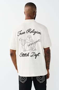 EMBROIDERED STITCH DEPT POLO SHIRT, image 5