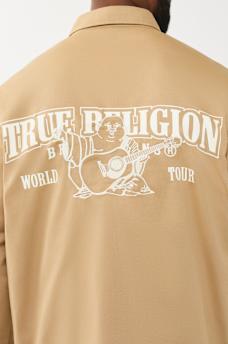 ARCHED LOGO COTTON TWILL SHIRT, image 5