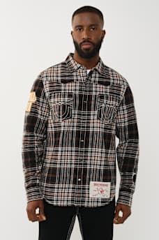 BIG T PLAID WESTERN SHIRT, image 2