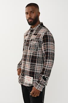 BIG T PLAID WESTERN SHIRT, image 3