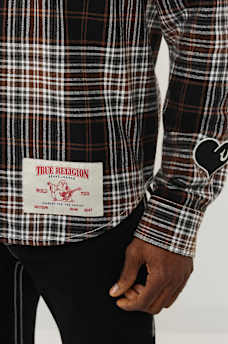 BIG T PLAID WESTERN SHIRT, image 4