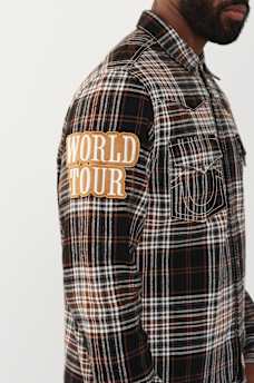 BIG T PLAID WESTERN SHIRT, image 5