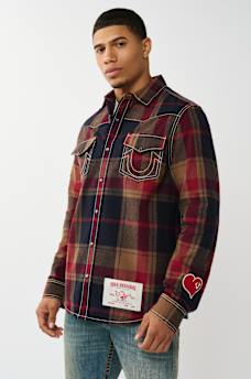 BIG T PLAID WESTERN SHIRT, image 3