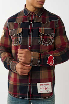 BIG T PLAID WESTERN SHIRT, image 4