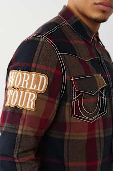 BIG T PLAID WESTERN SHIRT, image 5