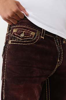 RICKY BROWN VELVET SUPER T STRAIGHT JEAN 34&rdquo;, image 6