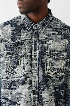 JACQUARD SUPER T WESTERN SHIRT, image 3