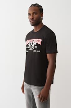 ARCHED WORLD TOUR LOGO TEE , image 3