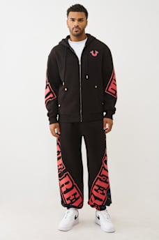 ARCHED LOGO ZIP HOODIE, image 5