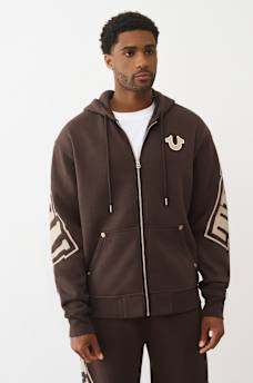 ARCHED LOGO ZIP HOODIE, image 2