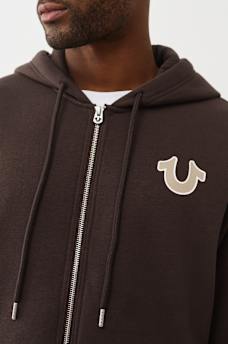 ARCHED LOGO ZIP HOODIE, image 4