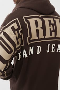 ARCHED LOGO ZIP HOODIE, image 5