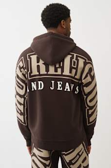 ARCHED LOGO ZIP HOODIE, image 1