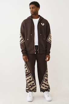 OVERT ARCHED LOGO BAGGY JOGGER, image 3