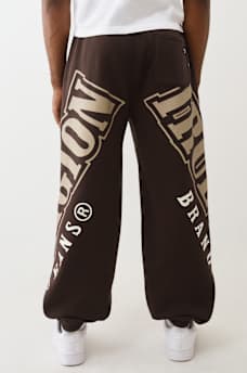 OVERT ARCHED LOGO BAGGY JOGGER, image 7