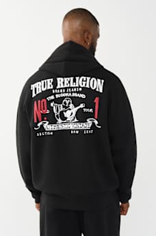 SUDADERA WORLD TOUR CON CAPUCHA Y CIERRE, image 7