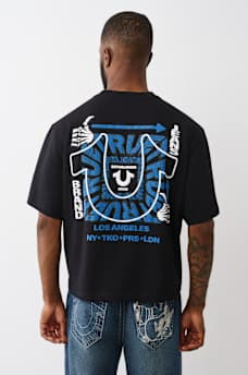 CAMISETA RELAJADA CON PULGARES ARRIBA, image 1