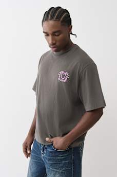 CAMISETA RELAJADA CON PULGARES ARRIBA, image 3