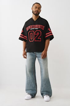 FOOTBALL KNIT BOXY JERSEY, image 7