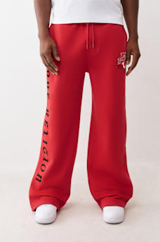 LOGO FLAG BAGGY SWEATPANT, image 4