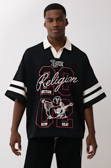 TERRY OVERSIZED POLO SHIRT, image 1