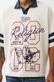 TERRY OVERSIZED POLO SHIRT, image 2