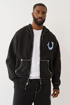 HORSESHOE PAINT BIG T ZIP HOODIE, image 3