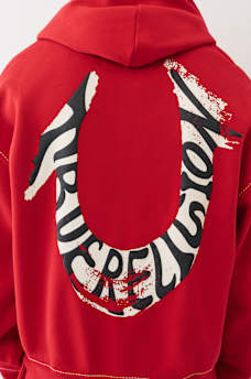 HORSESHOE PAINT BIG T ZIP HOODIE, image 6