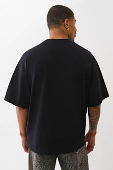 OVERSIZED CAMO APPLIQU&Eacute; TEE, image 4