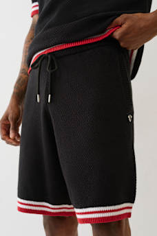 KNIT SWEATSHORTS, image 1