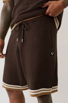 KNIT SWEATSHORTS, image 1