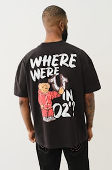 SS CREWNECK TEDDY TEE, image 1
