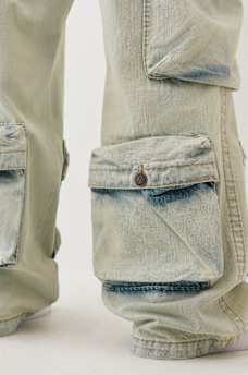 VINNY ULTRA BAGGY EXAGGERATED CARGO JEAN, image 7