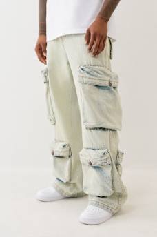 VINNY ULTRA BAGGY EXAGGERATED CARGO JEAN, image 1