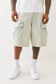 MIKEY EXAGGERATED CARGO BAGGY AF SHORT, image 3