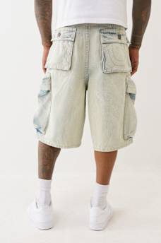 MIKEY EXAGGERATED CARGO BAGGY AF SHORT, image 5