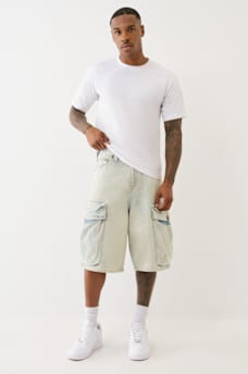 MIKEY EXAGGERATED CARGO BAGGY AF SHORT, image 6