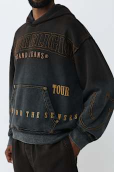 BIG T BOXY WASHED HOODIE, image 3